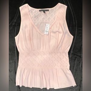 NWT White House Black Market peplum top